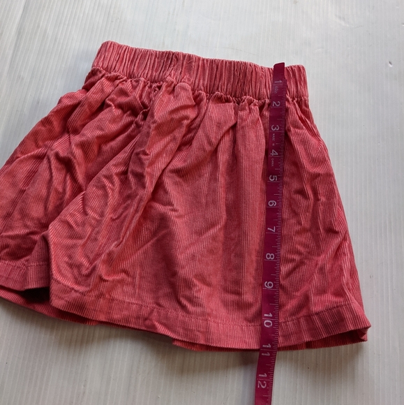HANNA ANDERSSON girls coral corduroy skirt size 4 - Picture 2 of 6
